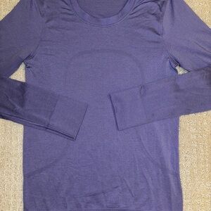 lululemon athletica Purple Long Sleeve Tee